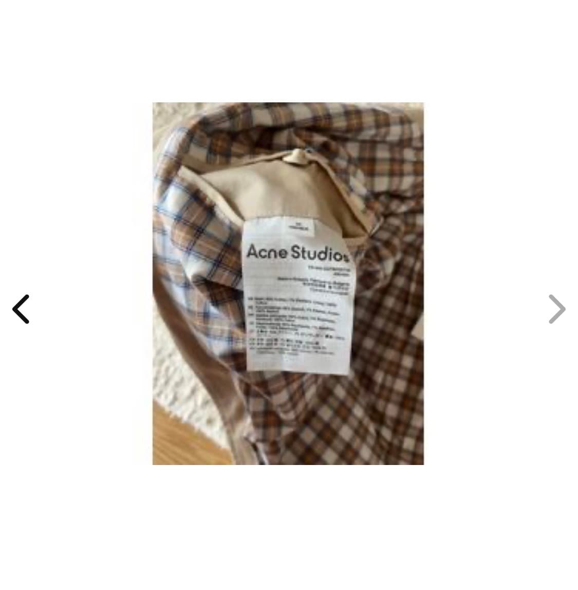 Acne Studios 트렌치 자켓 상품이미지9