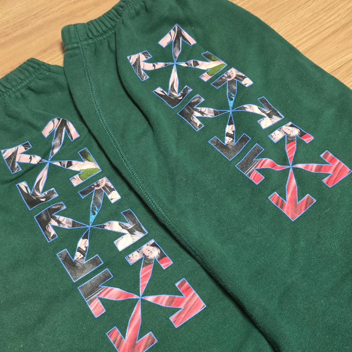 L) 오프화이트 카라바조 애로우 조거팬츠 상품이미지2