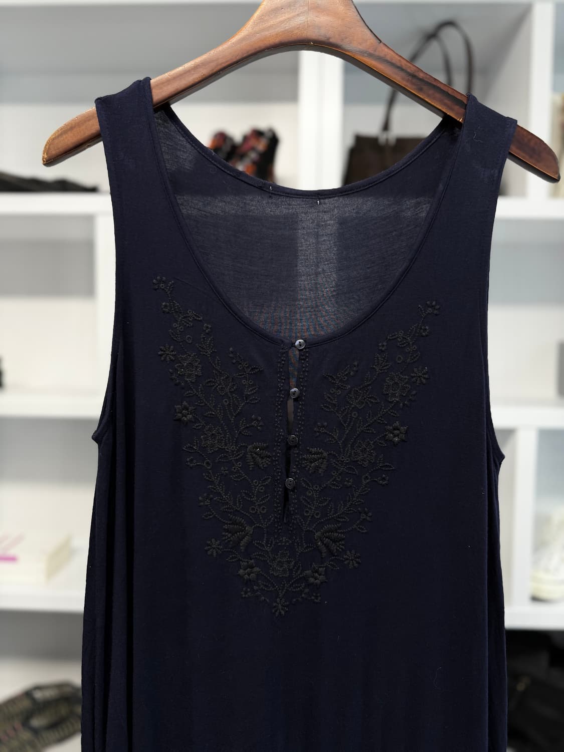 빈티지 스트링 롱 원피스 상품이미지2