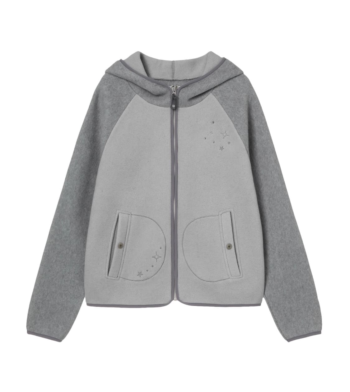 aeae stella fleece zip up hoodie 상품이미지1