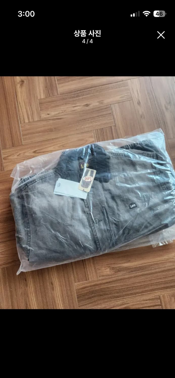 (텍있음)Lee 데님점퍼 새상품 상품이미지3