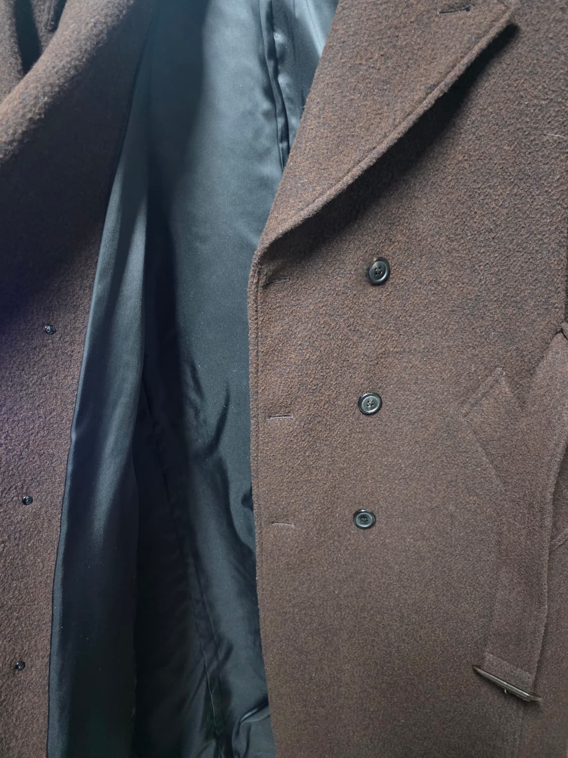 노이어 루즈핏 알파카 부클 트렌치코트 상품이미지9