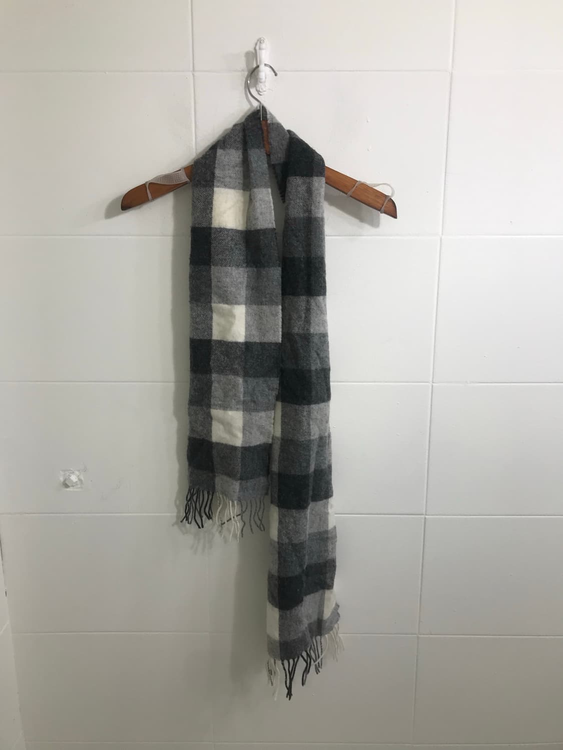 그레이 너드 니혼진 퍼 카라 피코트 코디세트 상품이미지8