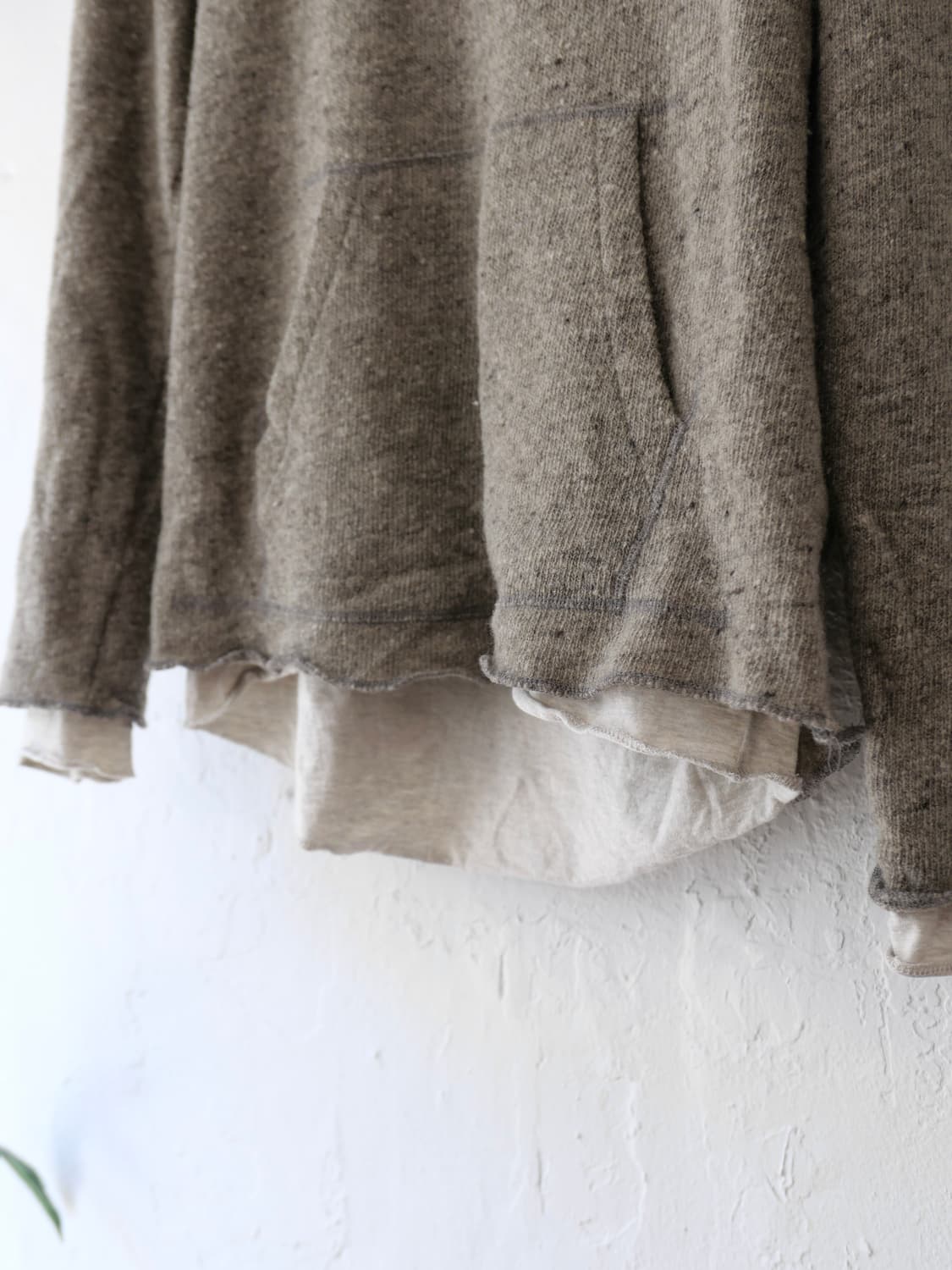  레미릴리프 레이어드 후드티 상품이미지5