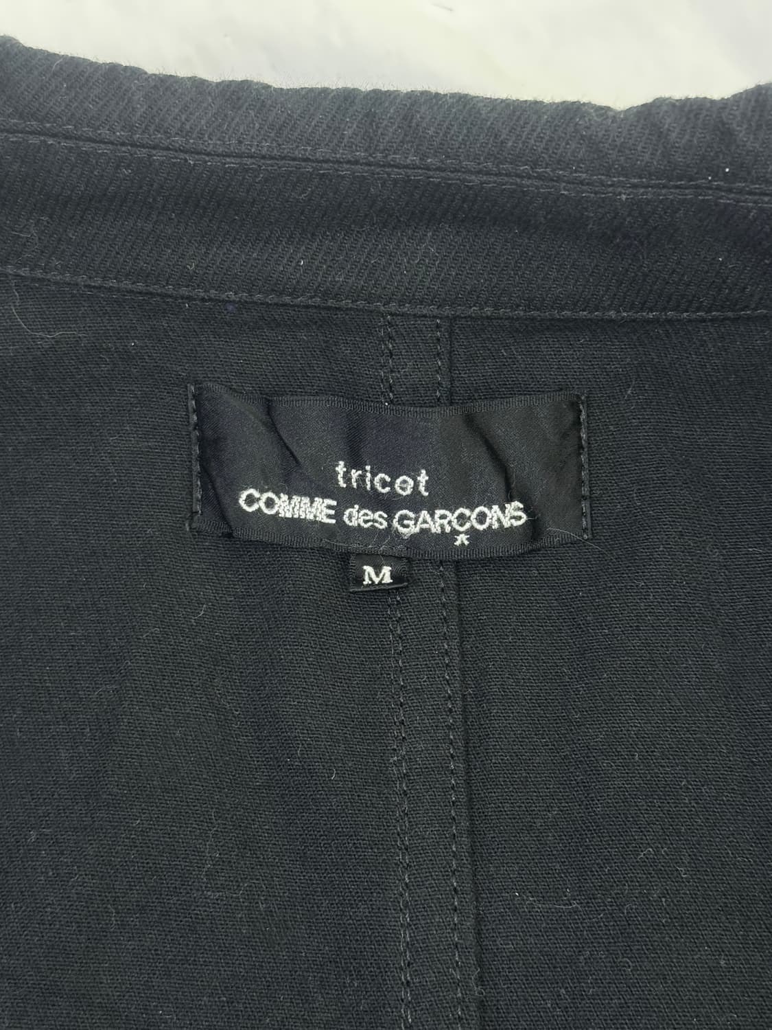 AD2003 꼼데가르송 트리콧 트윌 코튼 자켓 상품이미지7