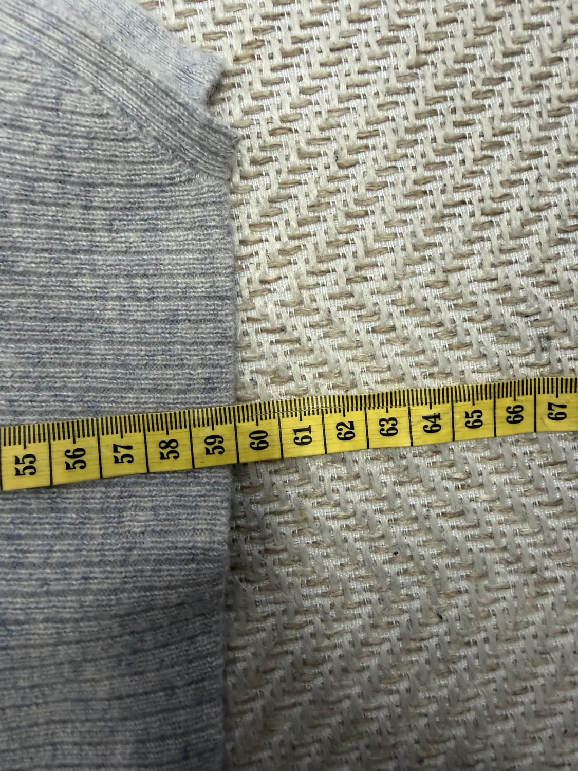 정품) 머레이알란 캐시미어100 니트 조끼 L 상품이미지9