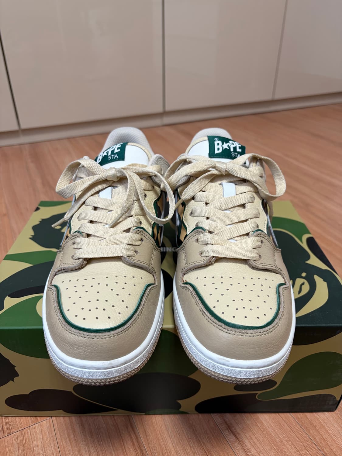 [280] 베이프 SK8 스타 베이지 상품이미지3