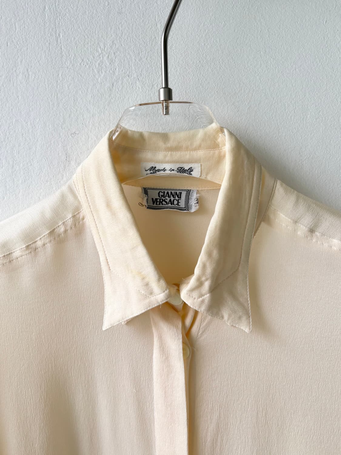 베르사체 실크 셔츠 상품이미지5