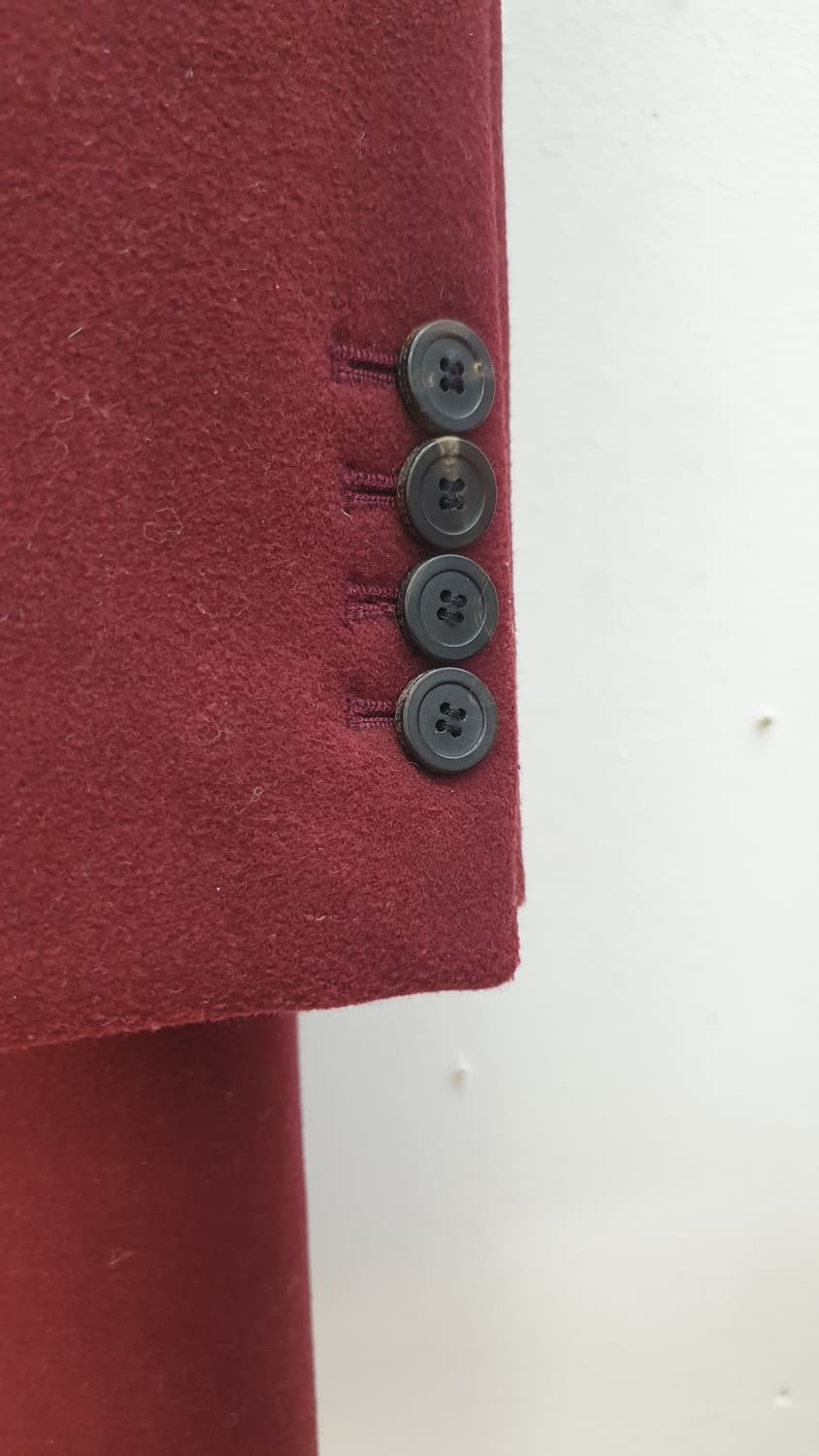 우영미 오버핏 와인코트 48 상품이미지4