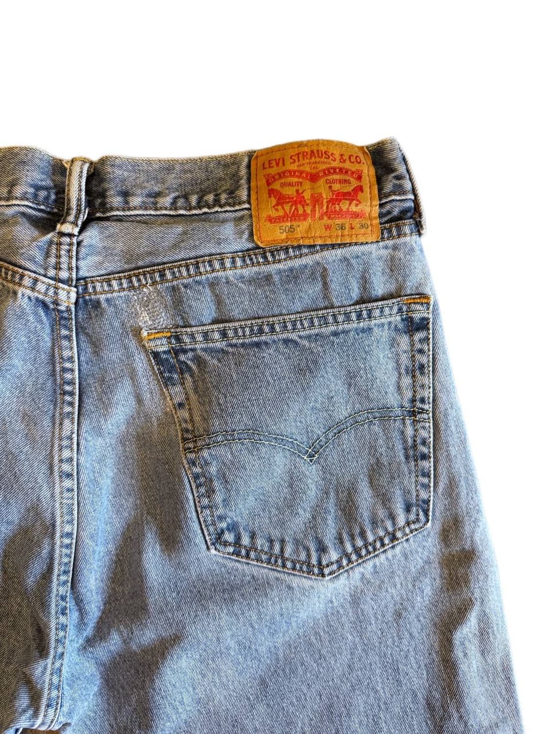 Levis 505 indigo jeans (33-34) a25 상품이미지4