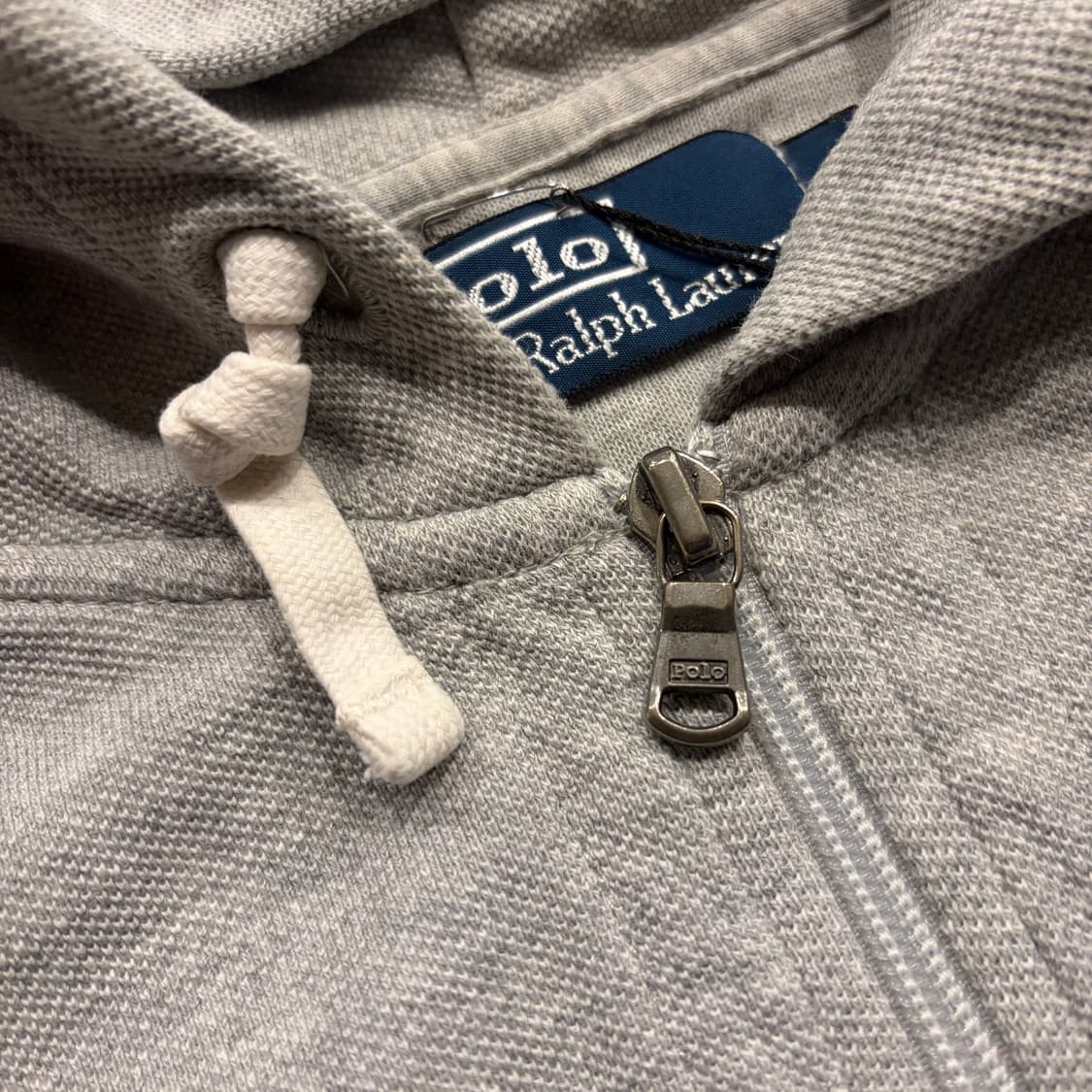 [L] 폴로 랄프로렌 그레이 스웻 후드 집업 C306 상품이미지4