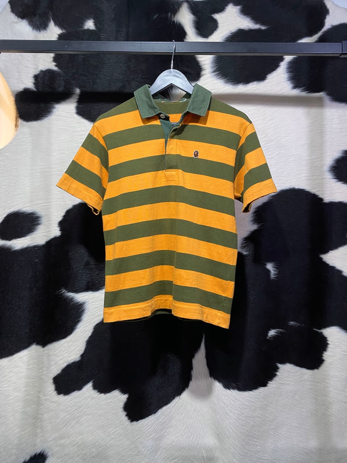 Bape 로고패치 스트라이프 반팔티셔츠 상품이미지2