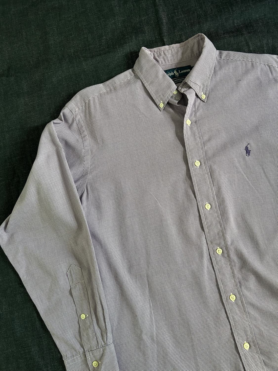 폴로랄프로렌 야머스 하운드 투스 체크 셔츠 상품이미지2