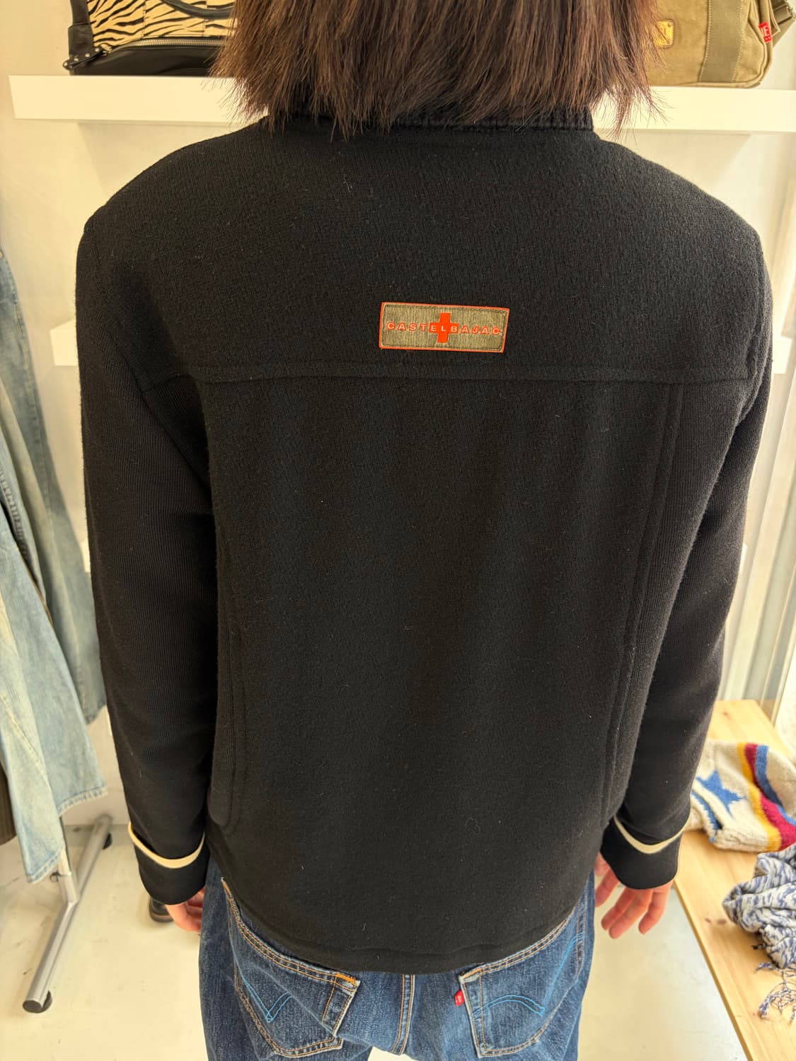 Castelbajac sport 니트 카라 집업 자켓 상품이미지2