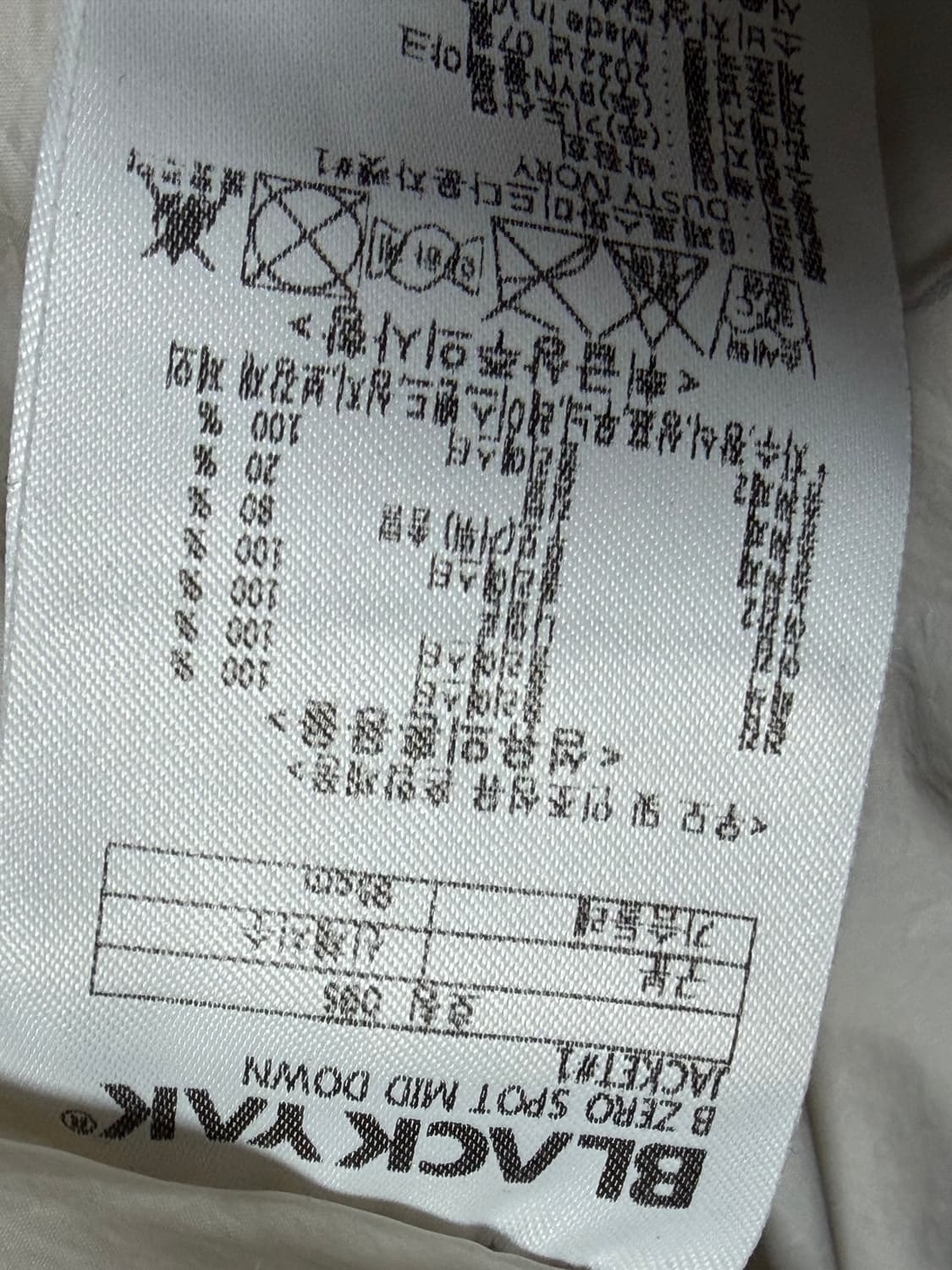 블랙야크 제로스팟 미드다운자켓 상품이미지5