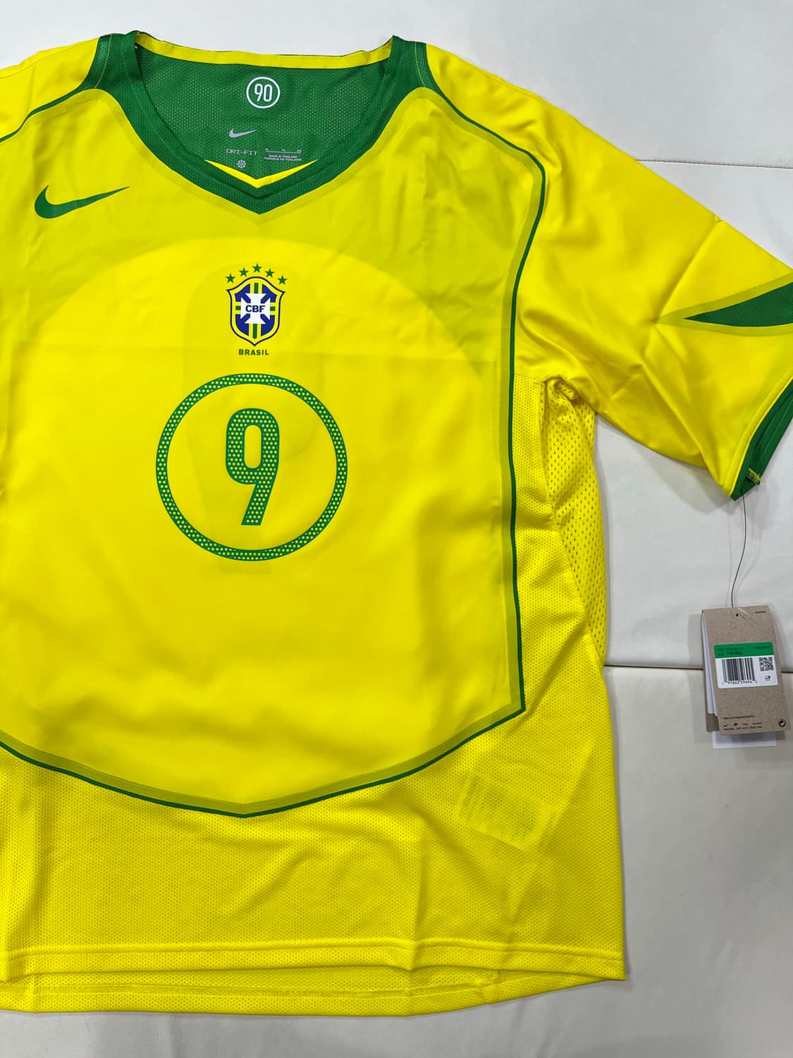 나이키 04-06 브라질 홈 어센틱 호나우두 (새제품) 상품이미지5