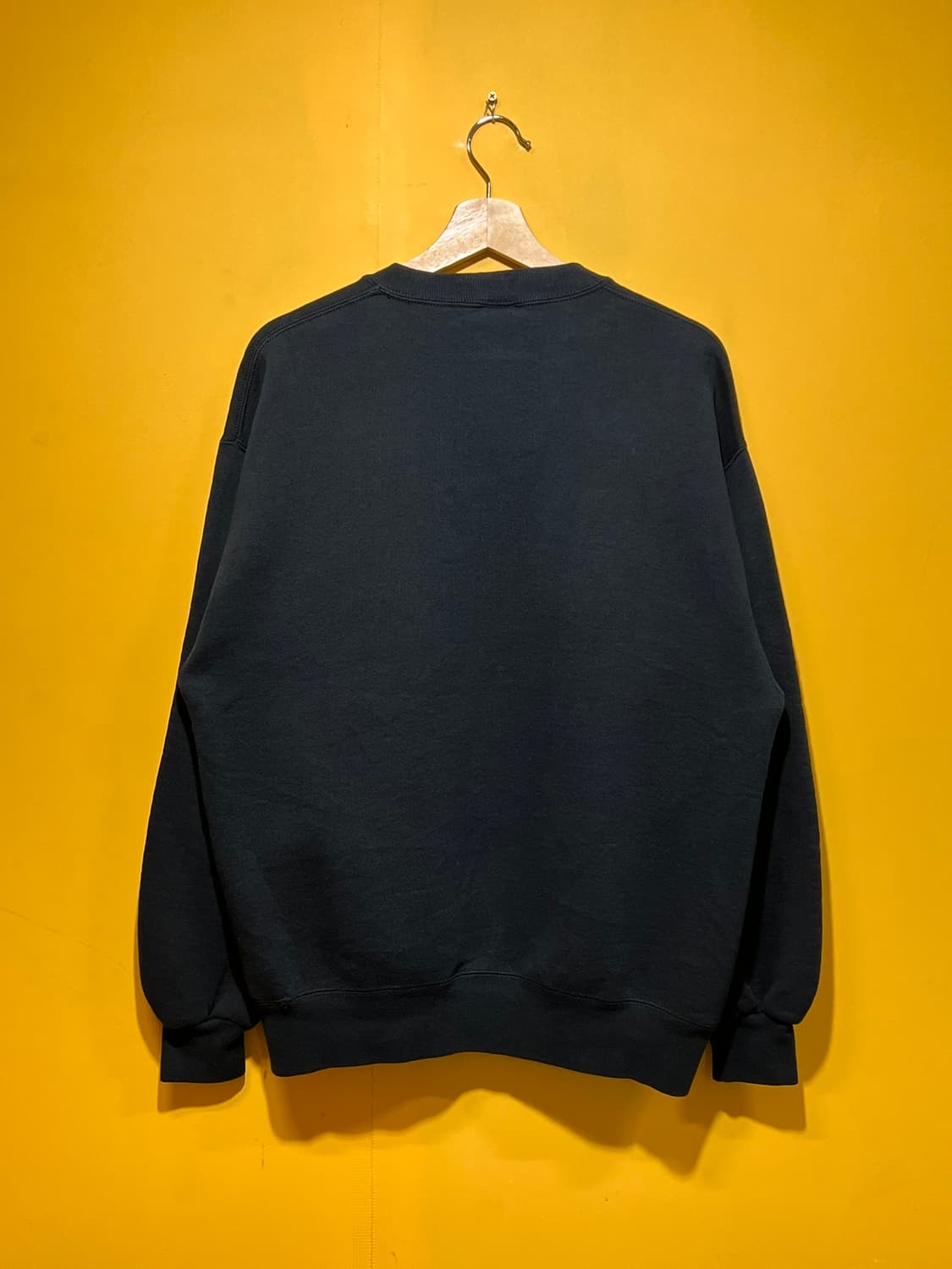 90's [L] 러셀 애슬레틱 USA 블랙 블랭크 USA 빈티지 맨투맨 상품이미지9