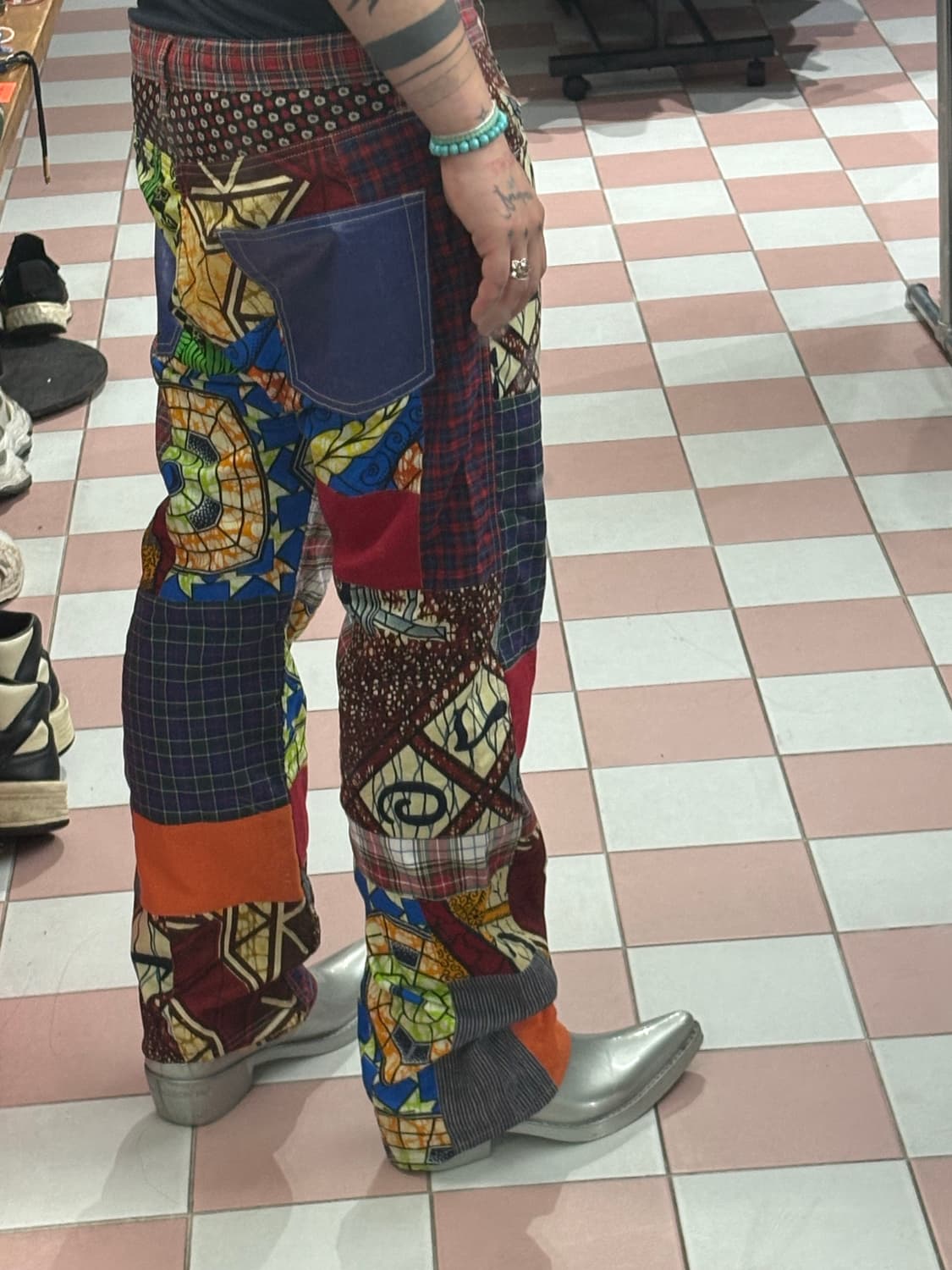 TTF✳️junya watanabe 16ss patchwork pants 상품이미지2