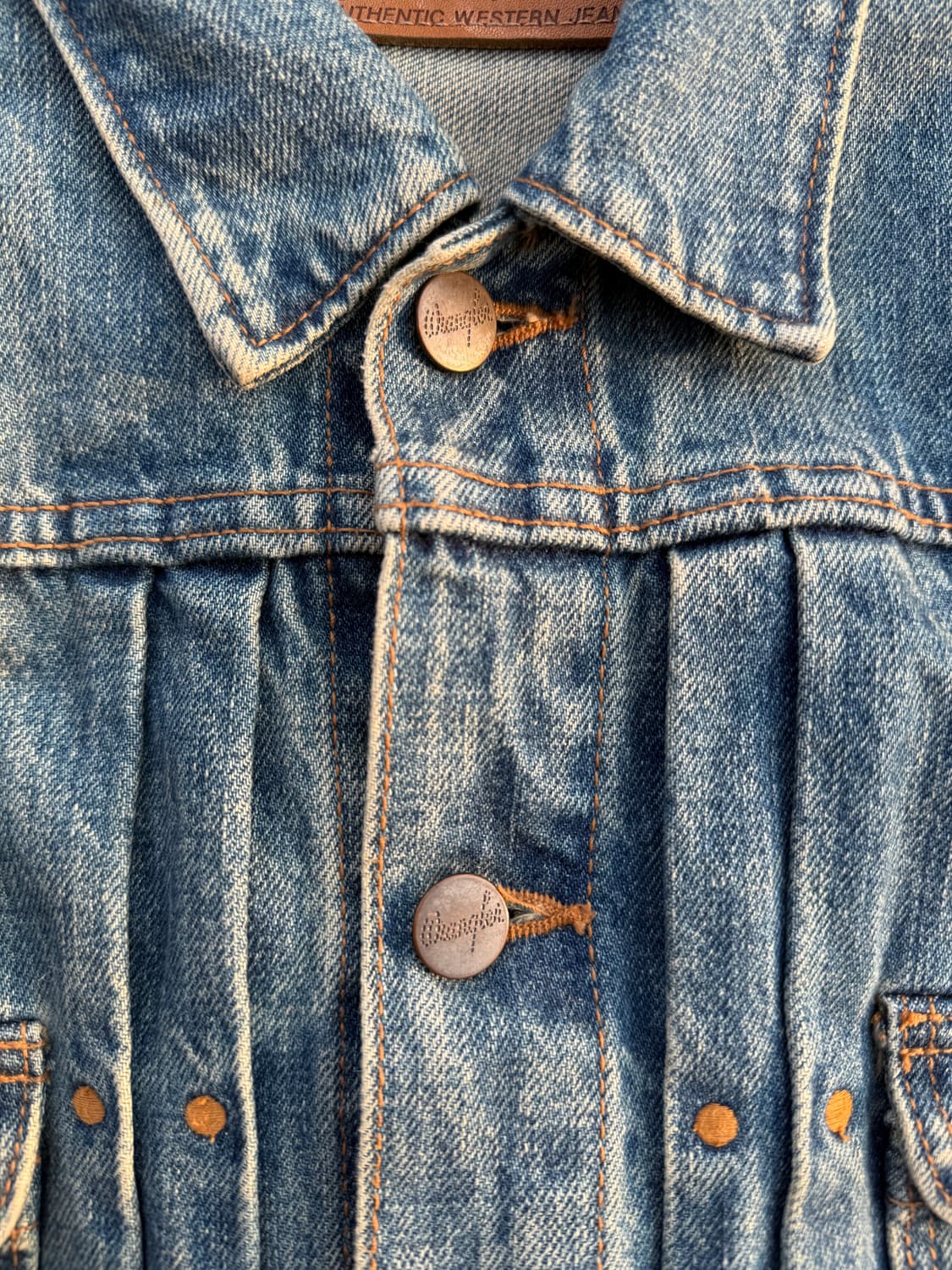 Wrangler 11MJ 데님 자켓 (Made in Japan) M 상품이미지3