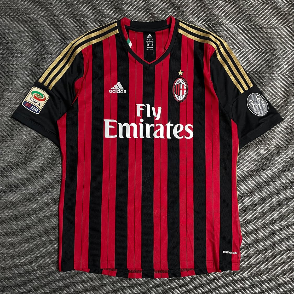 아디다스 ac밀란 13-14 시즌 리그 패치 카카 유니폼o 5164 상품이미지3