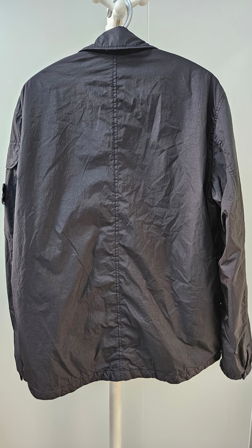 스톤아일랜드 크링클랩스 오버셔츠10223 블랙(L) 상품이미지2