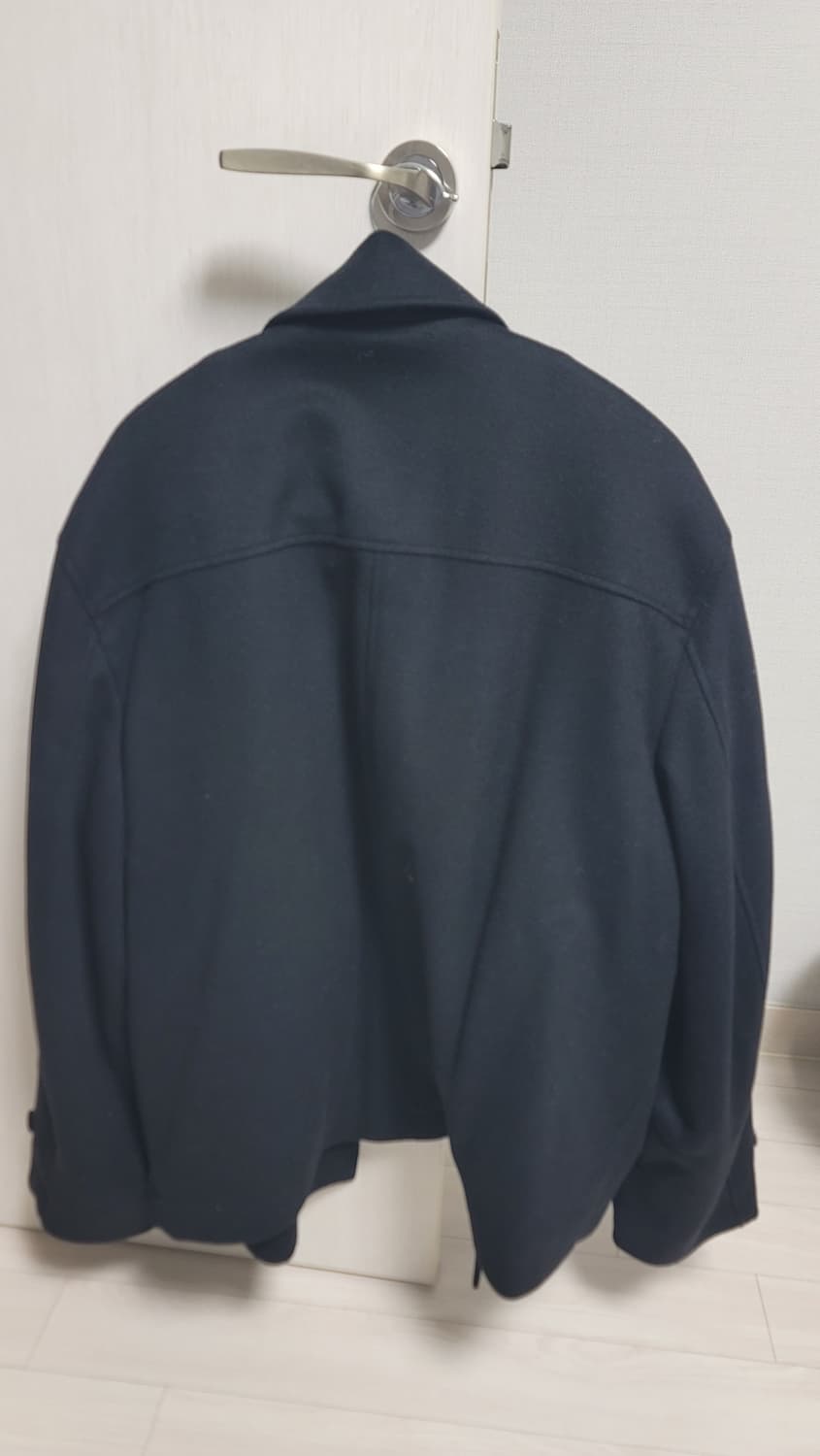 애습(ASP) 캐시미어 울 패디드 카코트 블랙 상품이미지4