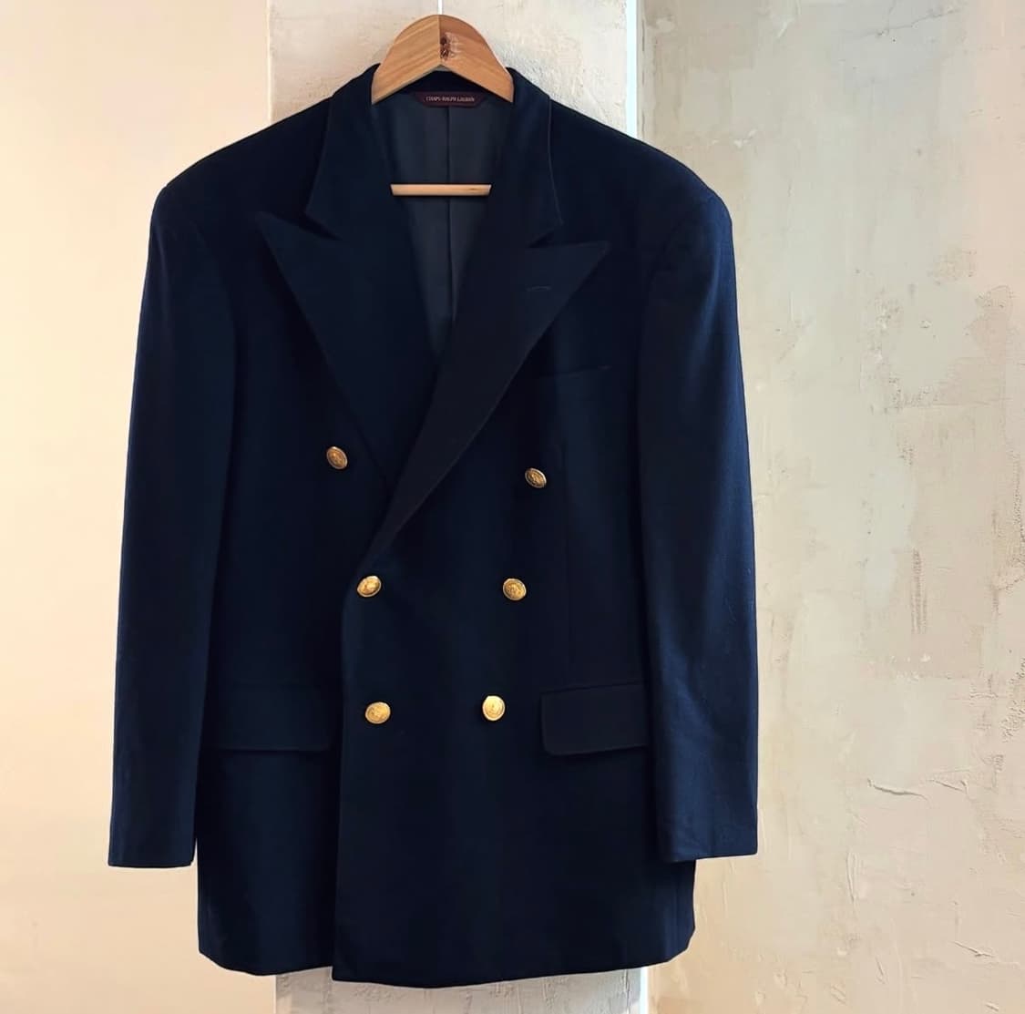랄프로렌 모직 더블블레스티드 자켓 상품이미지3