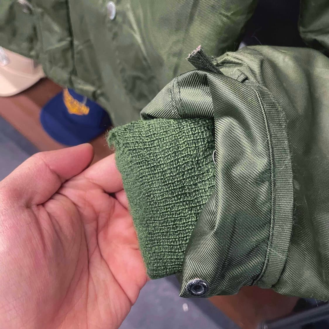 80s 오리지널 U.S NAVY 익스트림 A-1덱 자켓 밀리터리 N510 상품이미지6