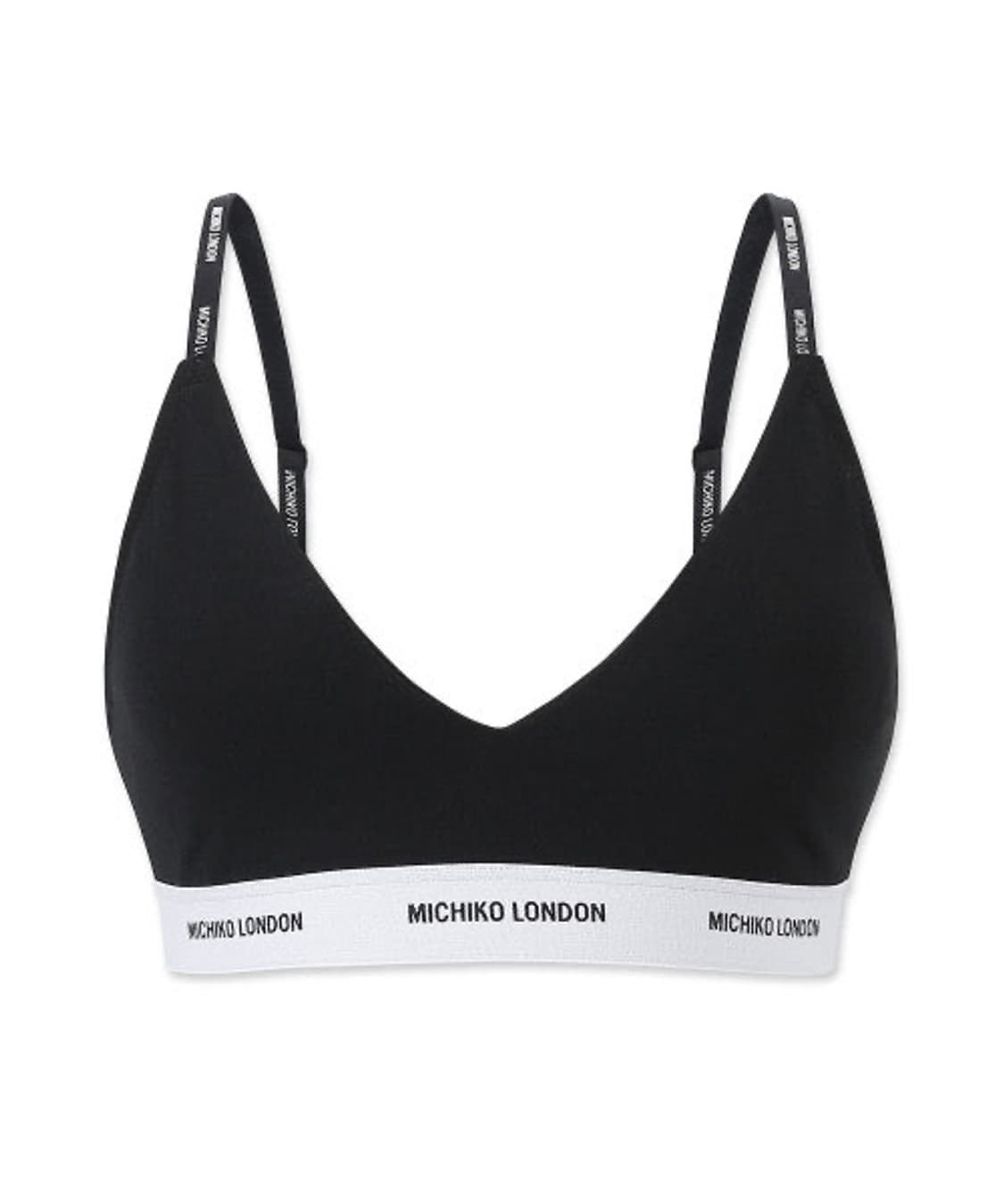 (새상품) 미치코런던 베이직로고 브라탑 S,M,L 상품이미지4