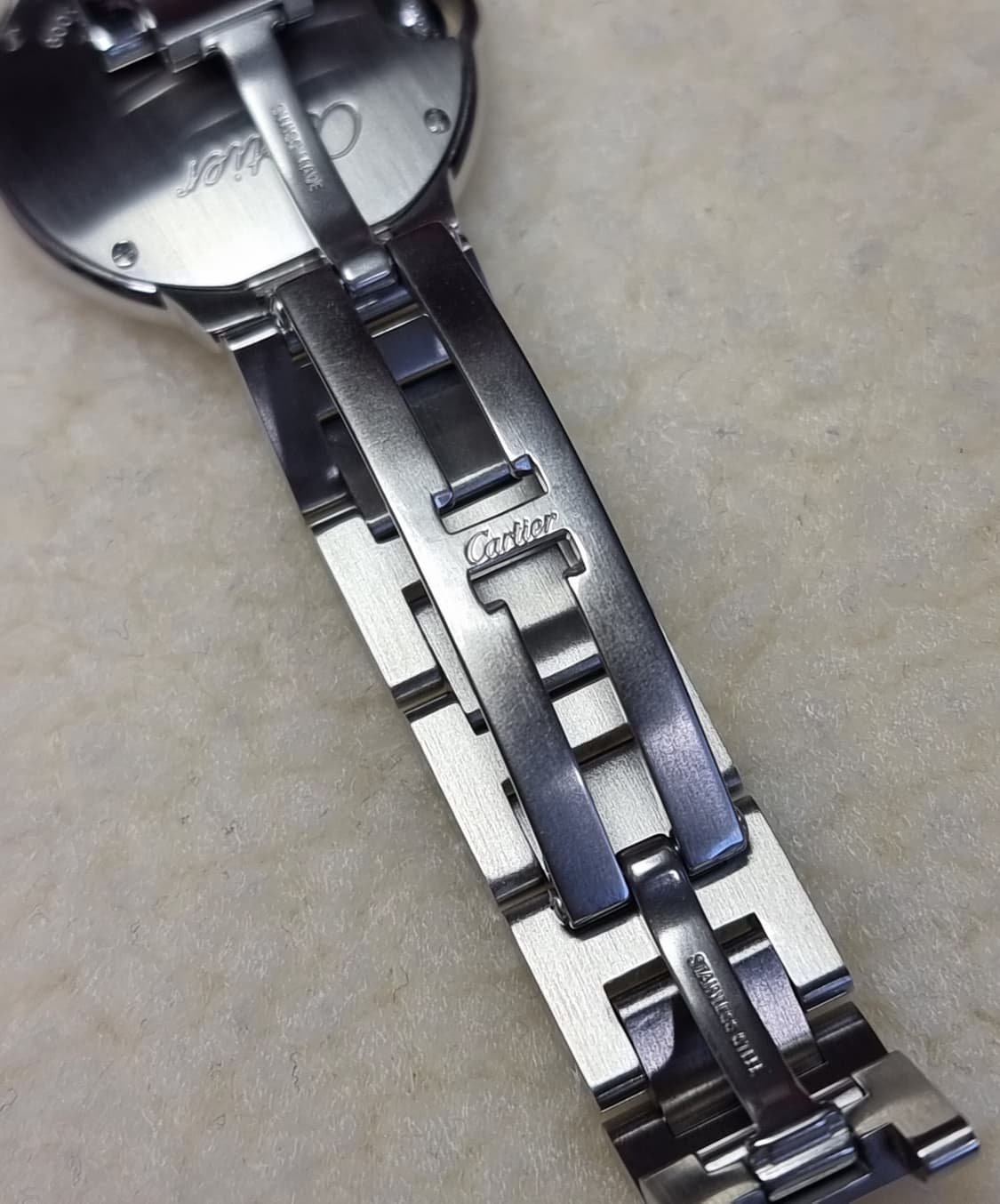 [신세계강남점 풀세트] 까르띠에 발롱블루 스틸 28mm 여성용 시계 08 상품이미지5