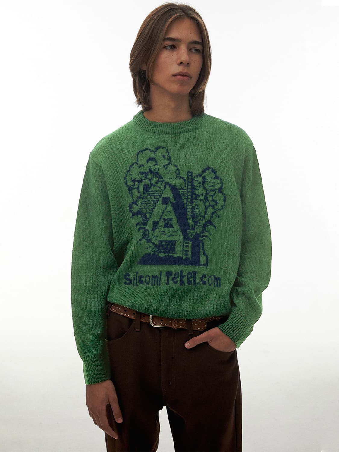 TEKET 테켓 HOME KNIT - 그린 상품이미지2