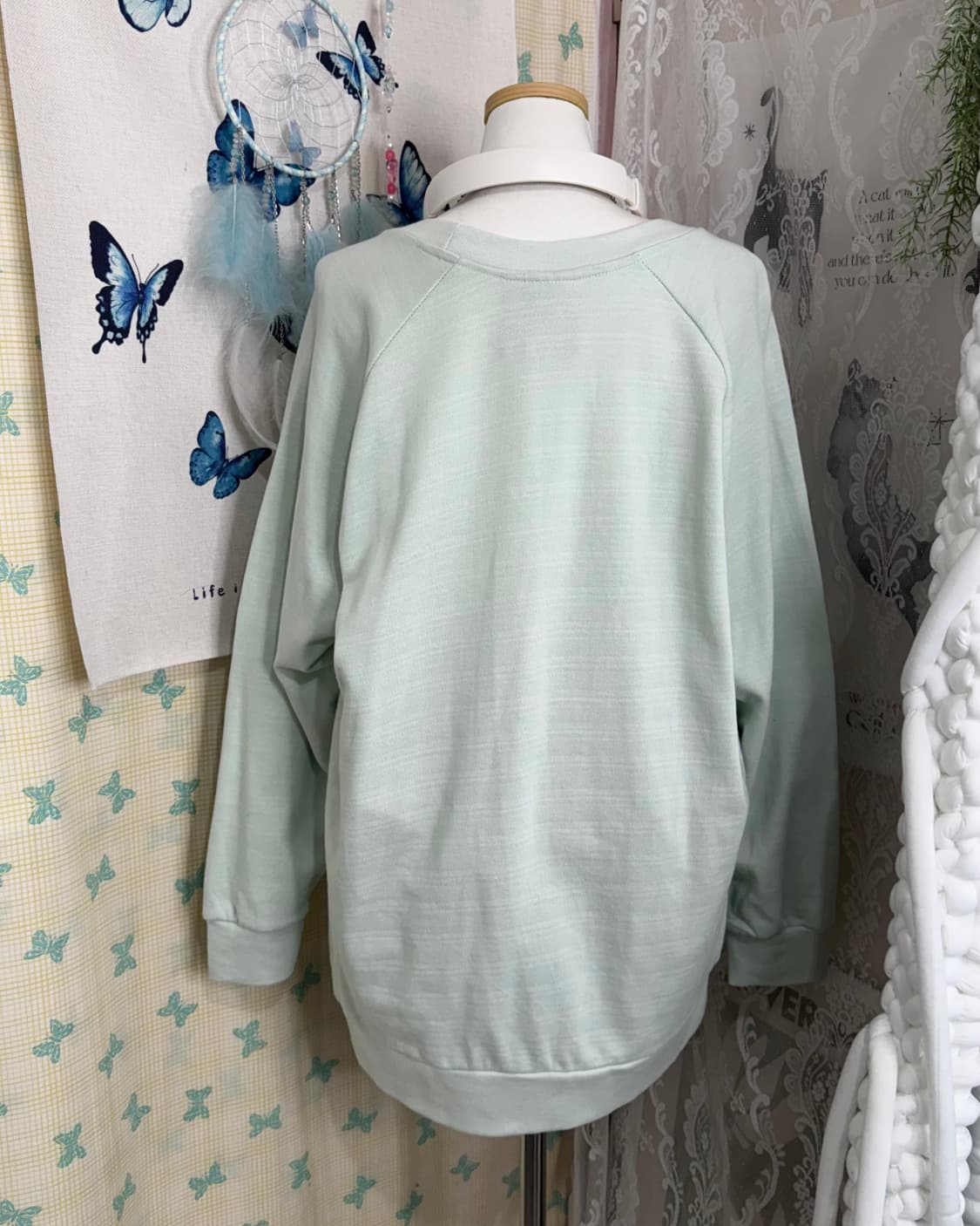 아디다스 민트 파이어버드 오버핏 맨투맨 상품이미지6