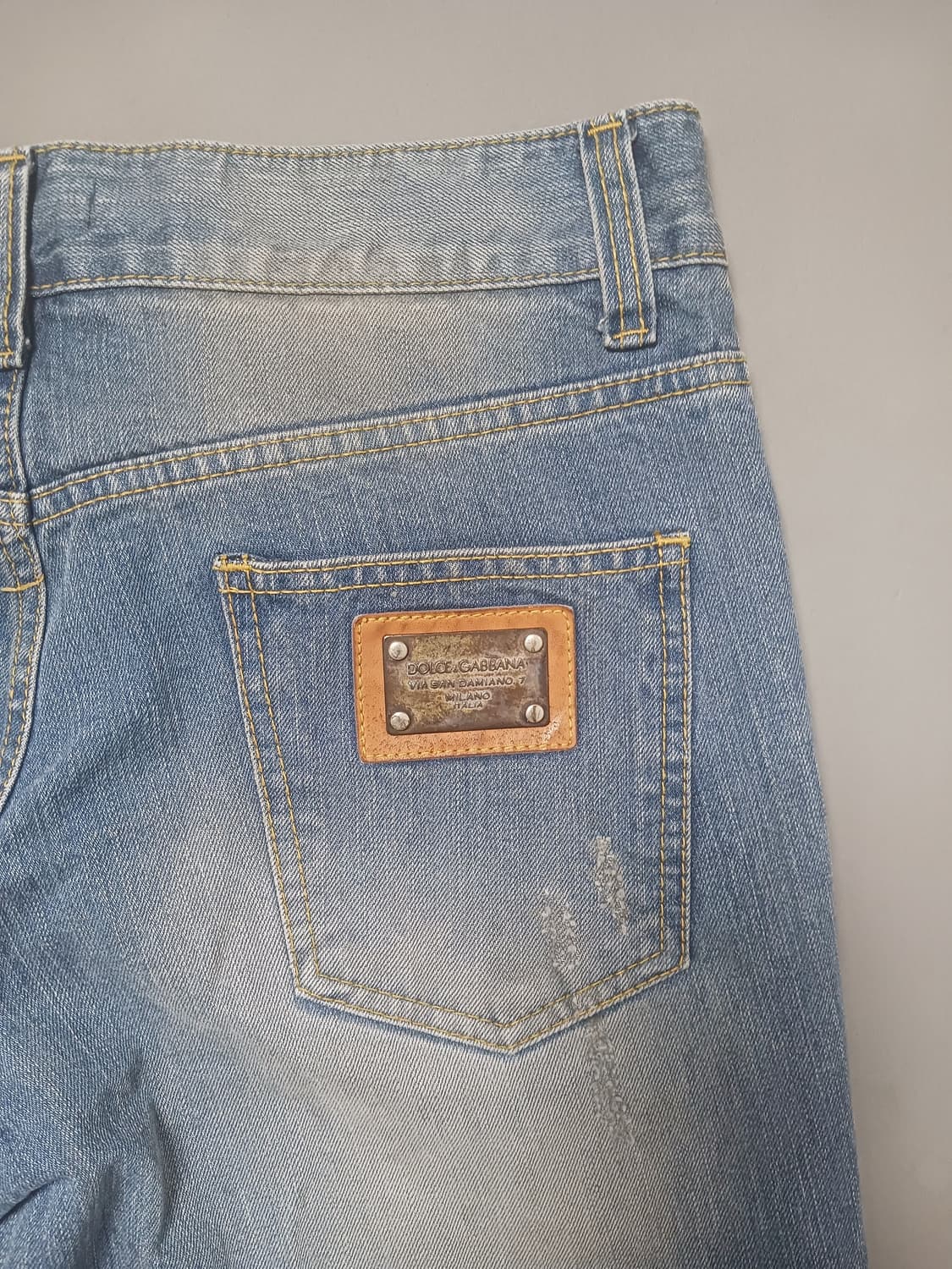 [52] 돌체앤가바나 더티워싱 14골드진 청바지 36 37 상품이미지9