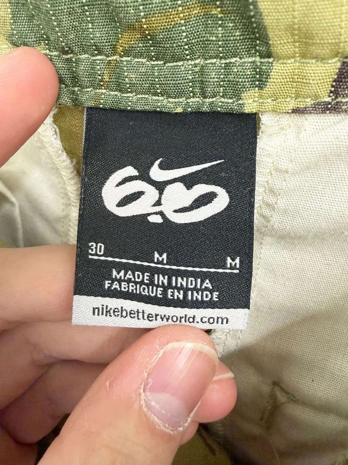 나이키 밀리터리 카모 카고 반바지 PN9738 상품이미지6