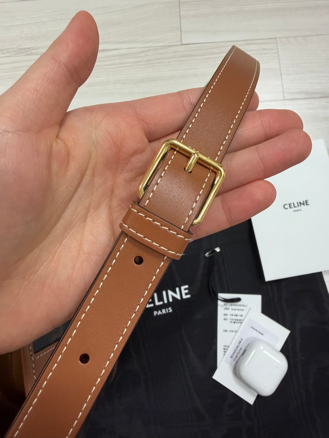 셀린느 버킷 스몰 (25년 11월 구매) 상품이미지6