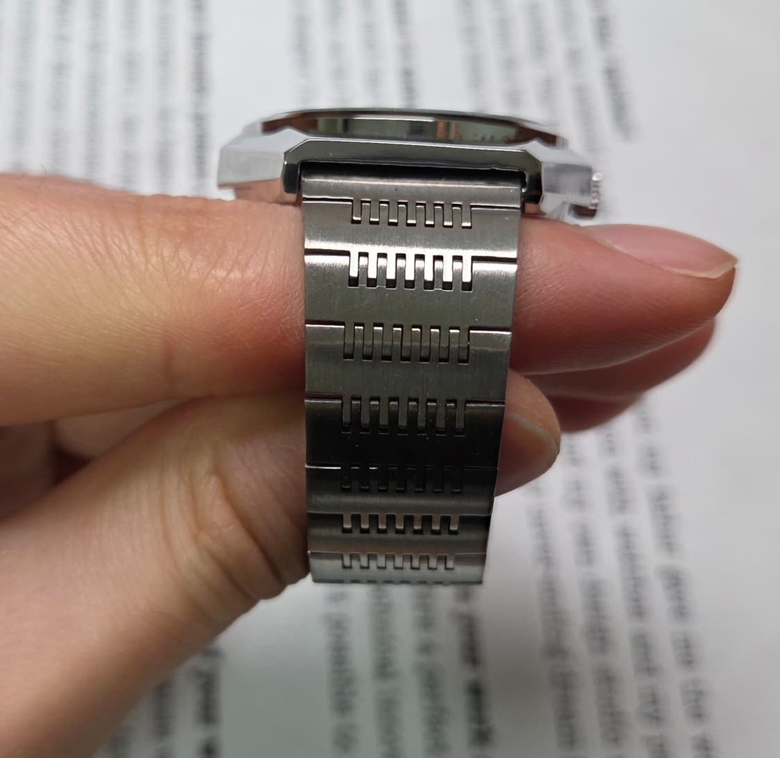 빈티지 라도 프레지던트 순정 실버판 데이데이트 오토매틱 브레이슬릿 ver 상품이미지5