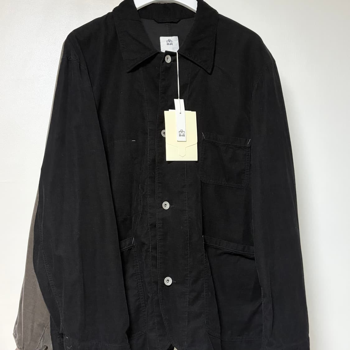 (3) 25ss 폴리테루 초어 자켓 (커버올 자켓) 23 버전 블랙 상품이미지1