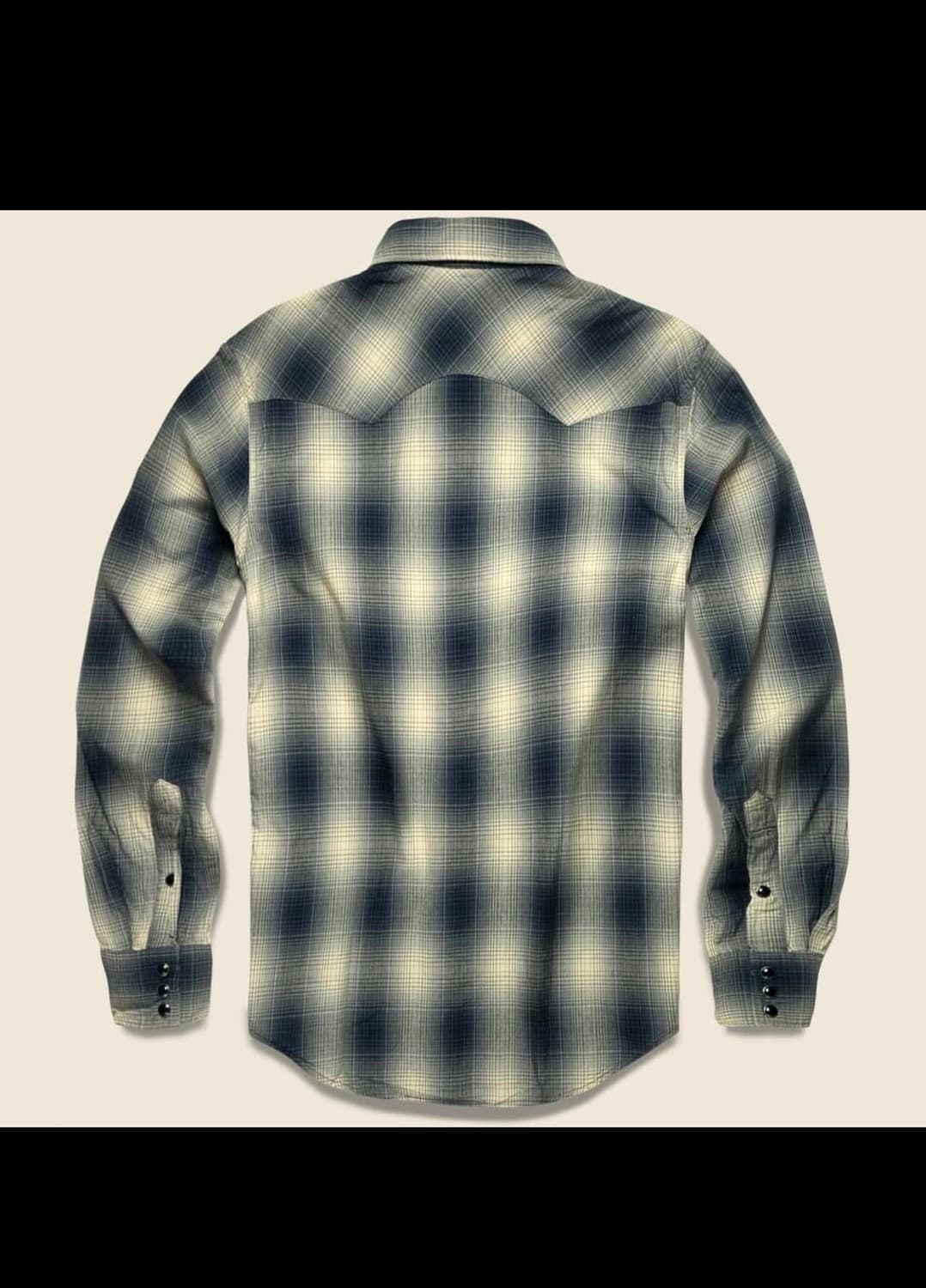 RRL 옴브레 웨스턴 셔츠 L사이즈 상품이미지6