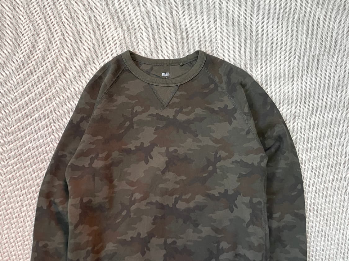 유니클로 밀리터리 카모 롱슬리브  J03456 상품이미지3