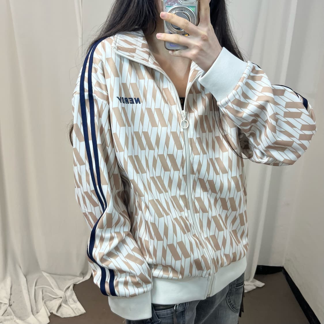 Nerdy pattern jersey 상품이미지3