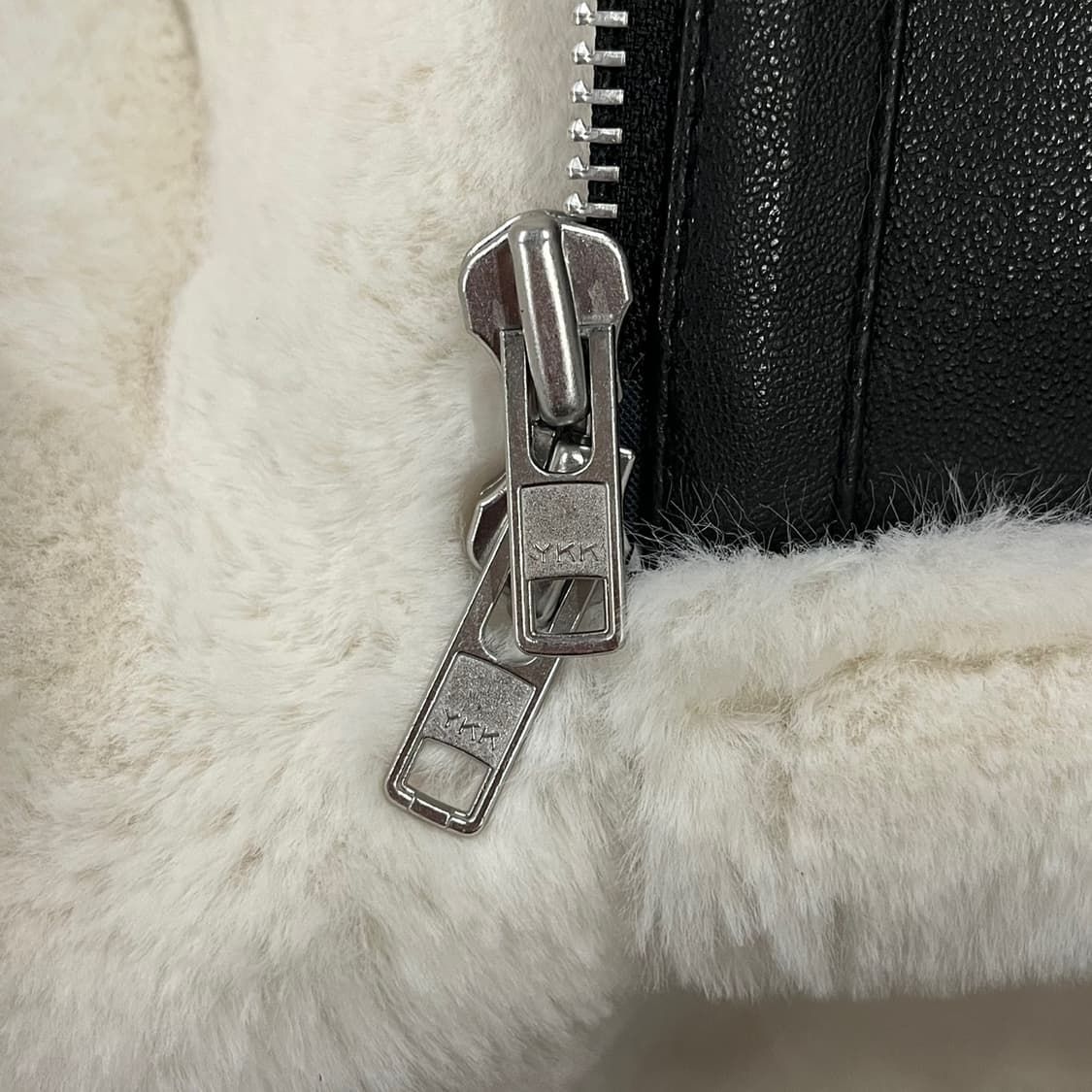 [정품/XXL] 도프제이슨 블랙 무스탕 자켓 양털 카라 b15 상품이미지6