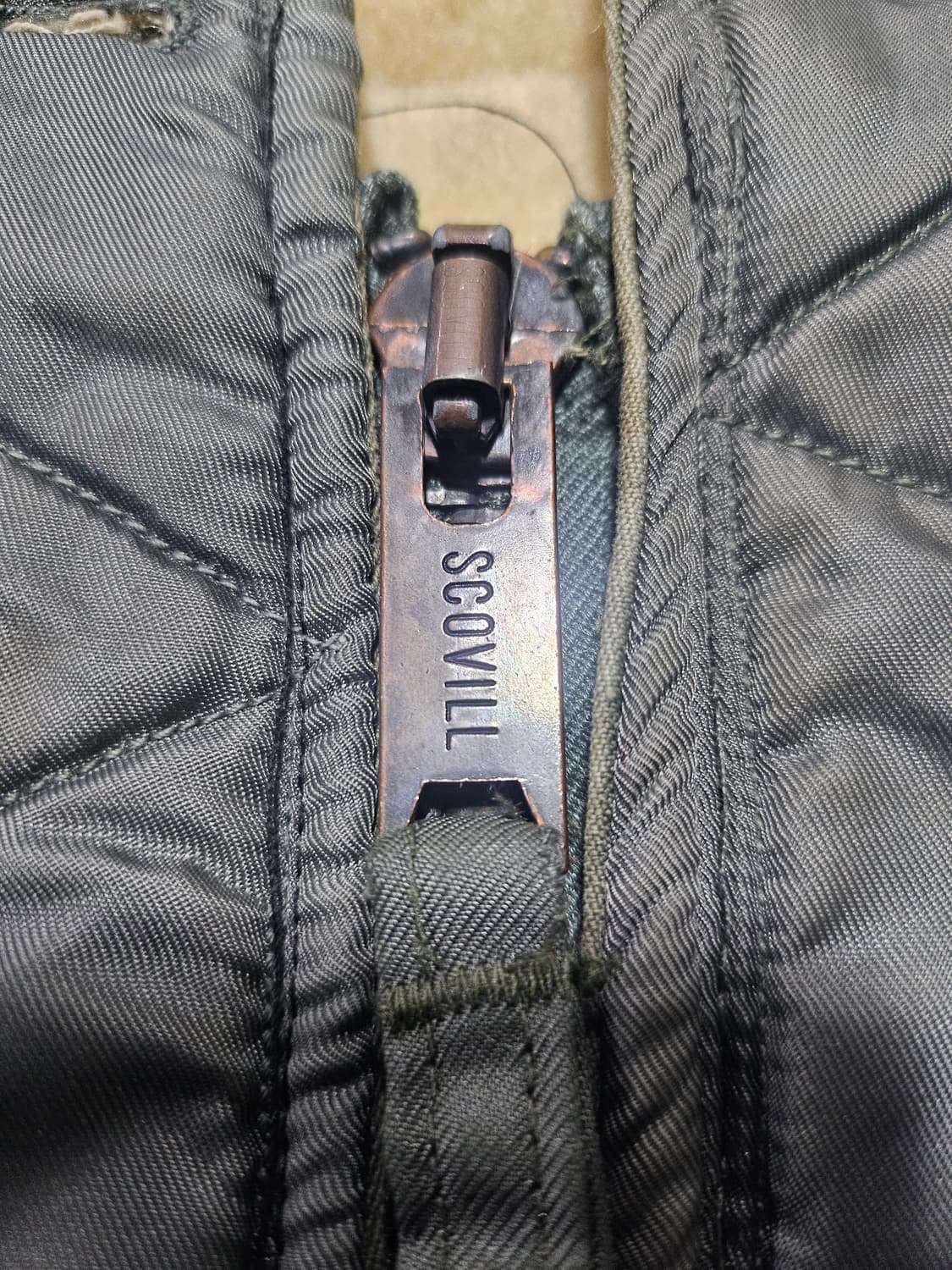 60s USAF 미군오리지날 양털내피 커스텀 MR 상품이미지3