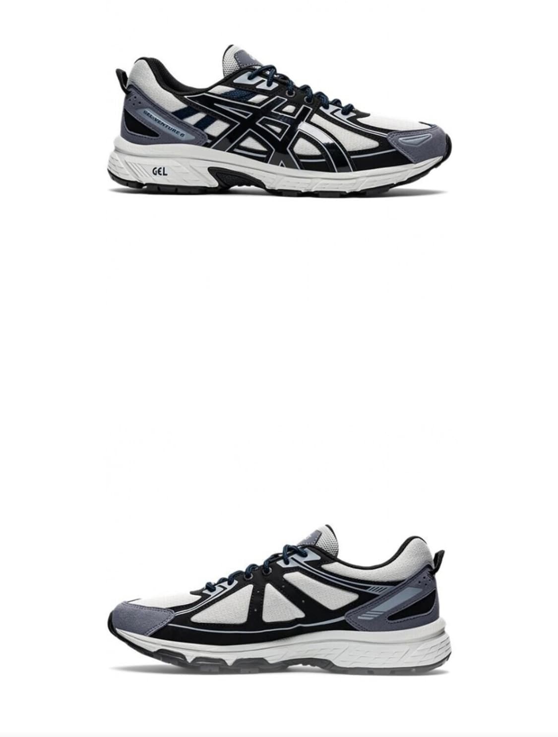 아식스 젤 벤쳐 6 화이트 블랙 색상 등산화 270 상품이미지9