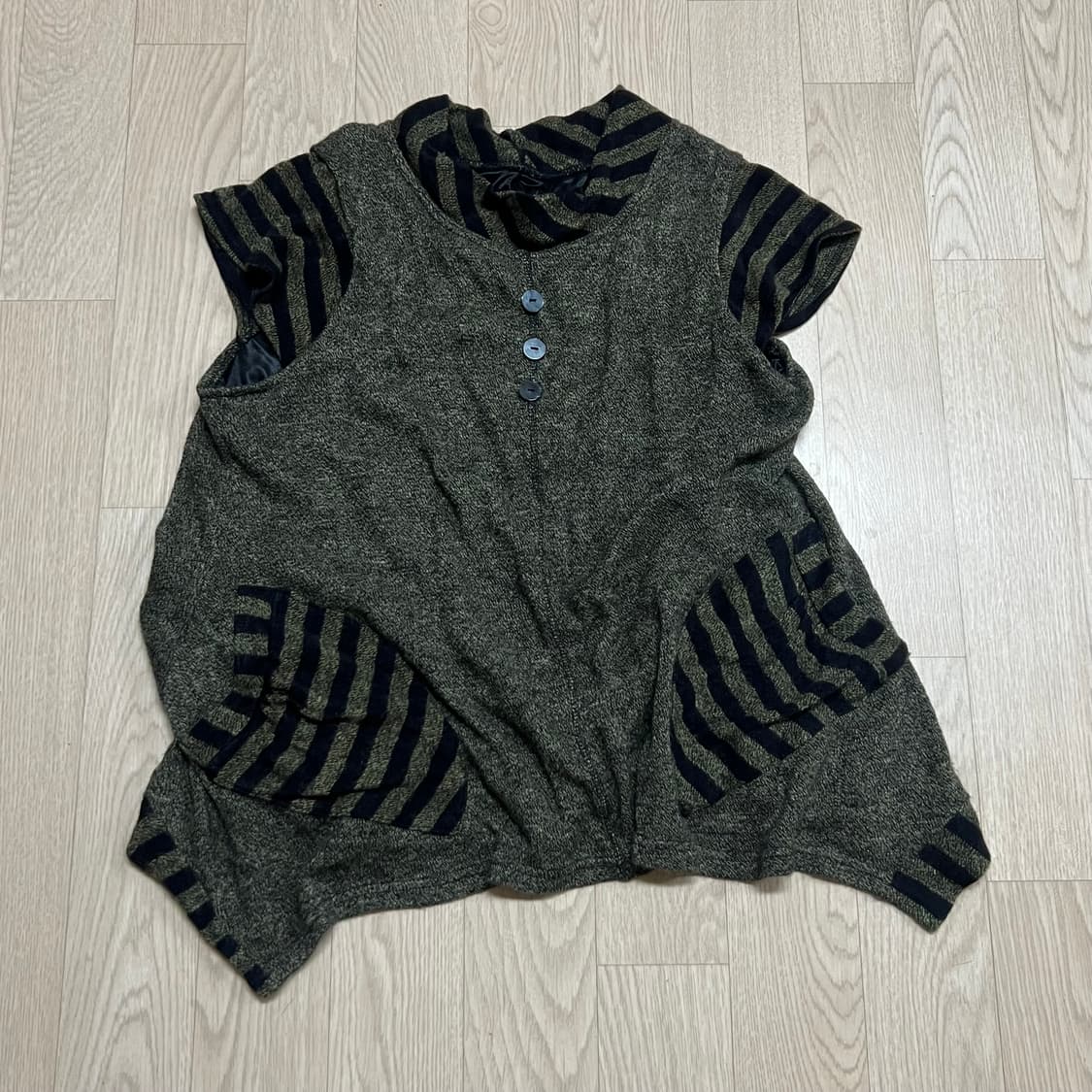 빈티지 모리걸 레이어드 니트 상품이미지1