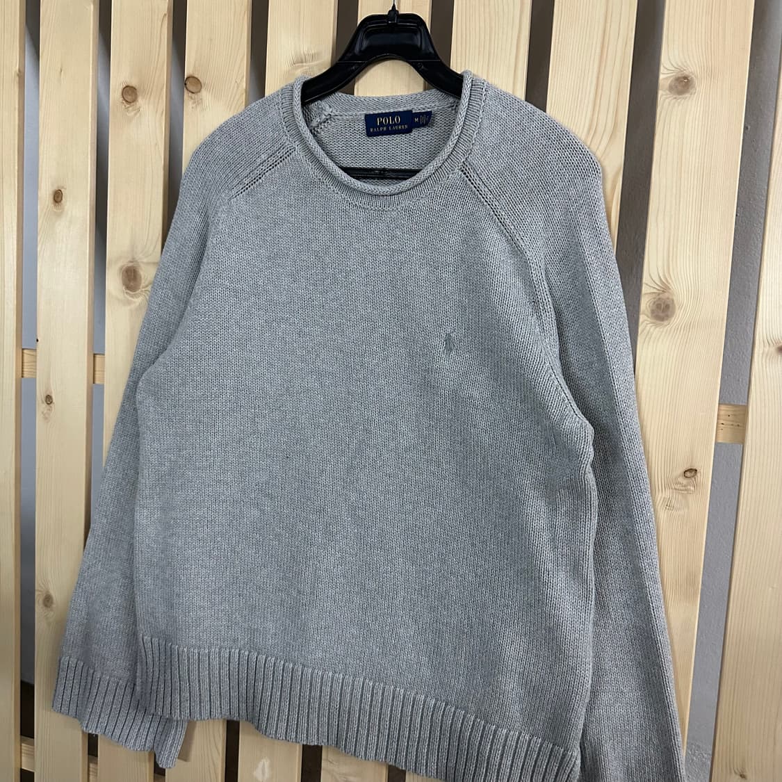 (M) 폴로 랄프로렌 그레이 나그랑 니트 상품이미지2