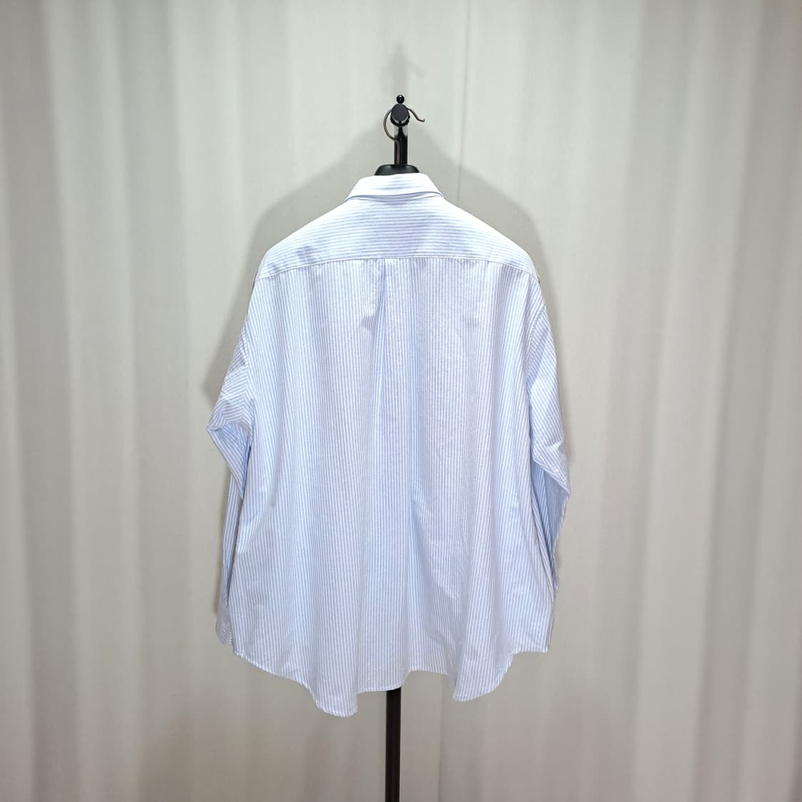 (택포) Beams 빔즈 야부사메 폴로 스트라이프 셔츠 110 B805 상품이미지4