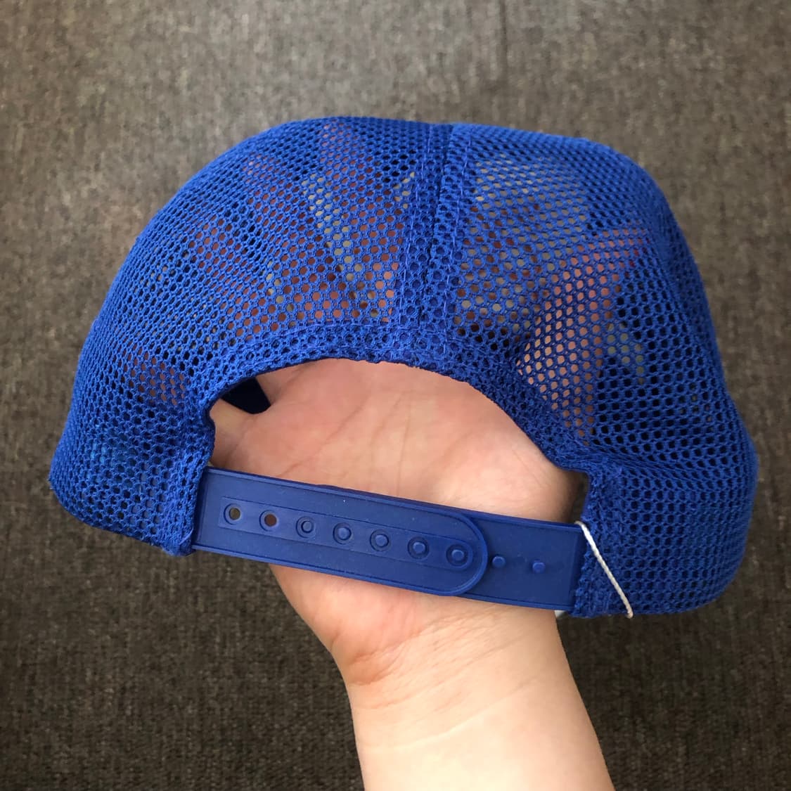 Vintage 💿 aeae blue mesh ball 상품이미지3