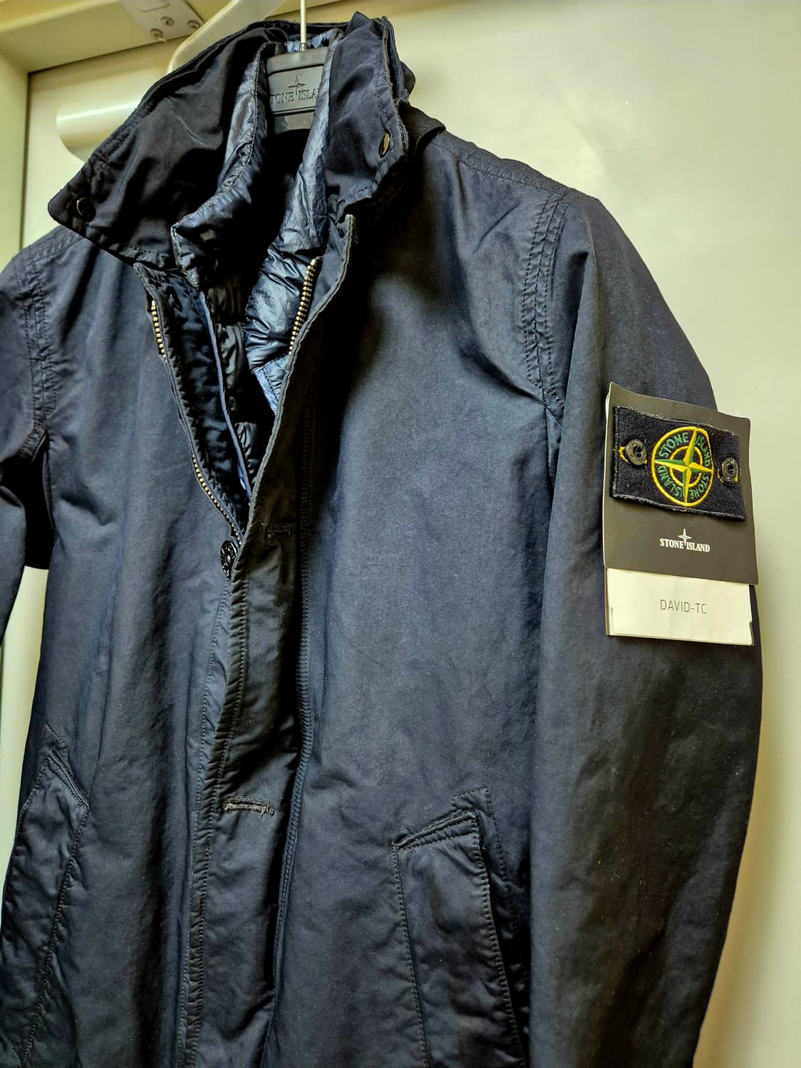 스톤아일랜드 DAVID-TC 카코트 S 네이비 정품인증 상품이미지3