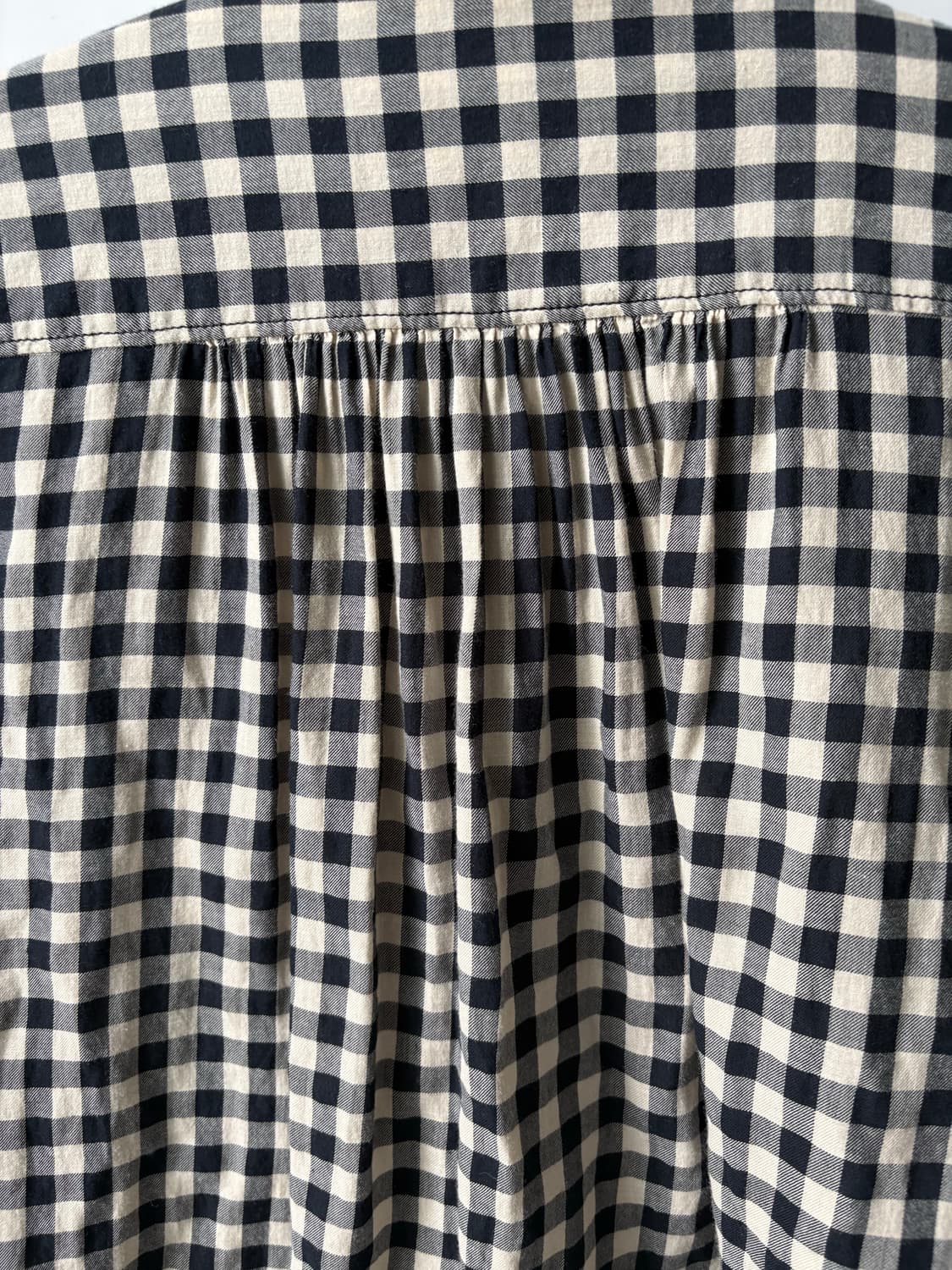 데님앤서플라이 깅엄체크 셔츠 상품이미지5