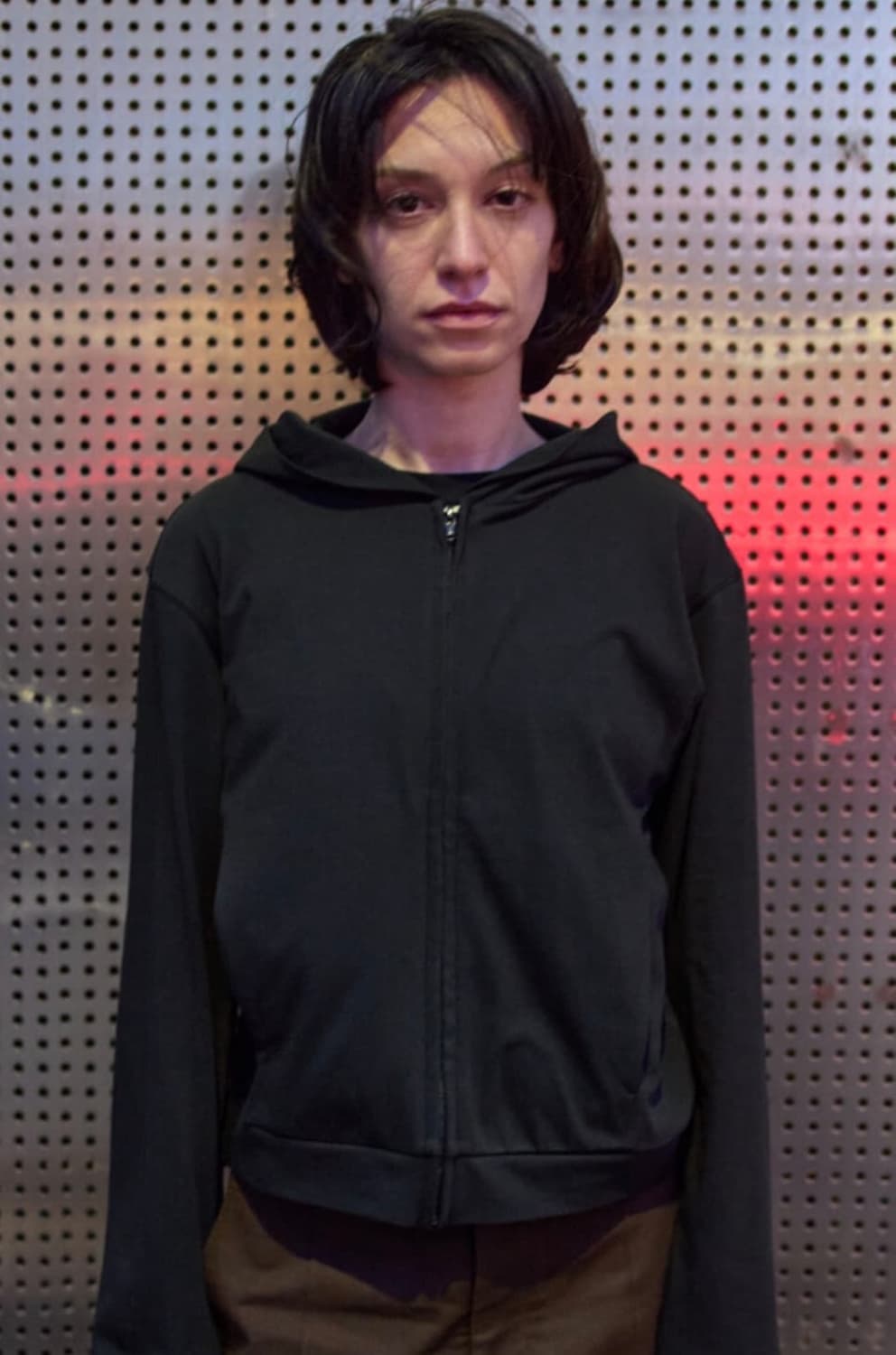 머듈 라운지 후드집업 블랙3 상품이미지1